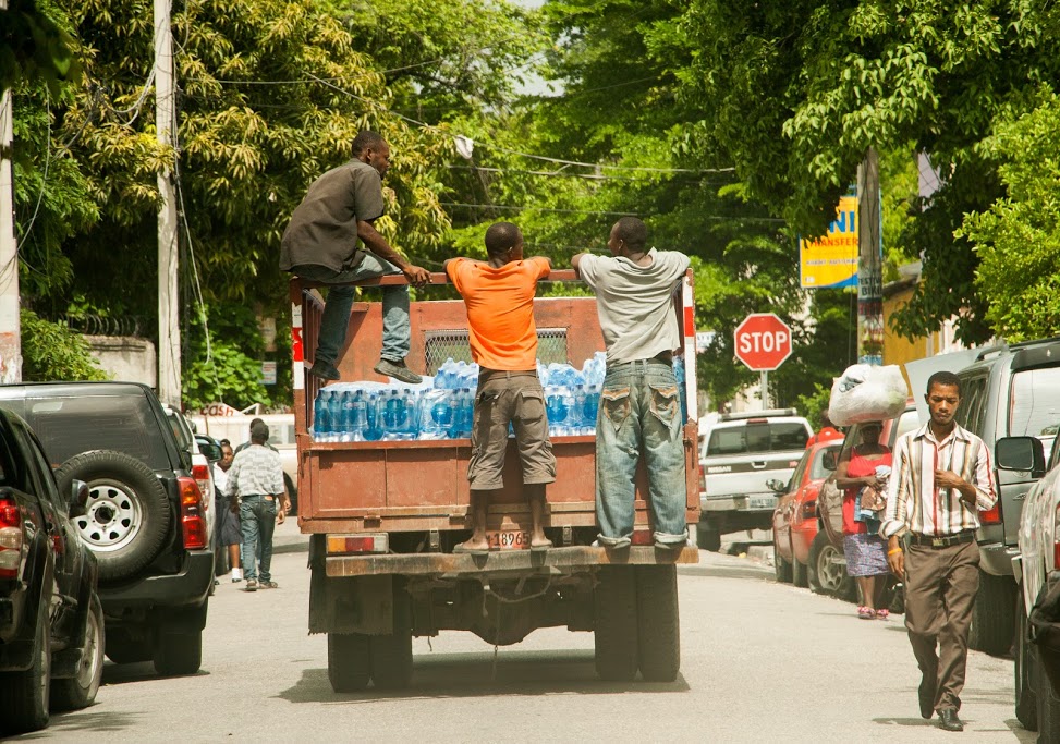 A street in Haiti’s capital, Port au Prince. Anna Vogt